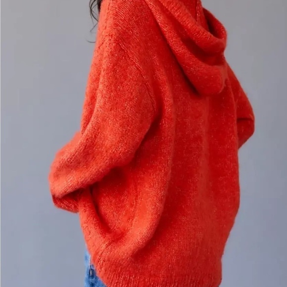 NWT Urban Outfitters BDG Brady Wool Blend Brushed Hoodie Sweatshirt - Picture 2 of 6